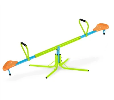 2-miejscowy plastikowy Spinning Teeter chwieje się
