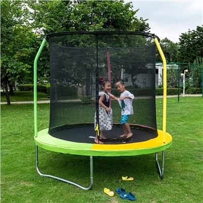 Trampolina ogrodowa 8FT z siatką zabezpieczającą